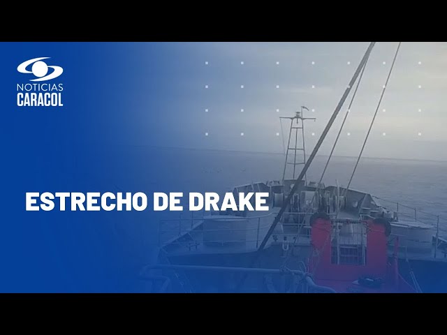 Así será el paso de la Expedición Antártica por el estrecho de Drake, el más riesgoso del mundo