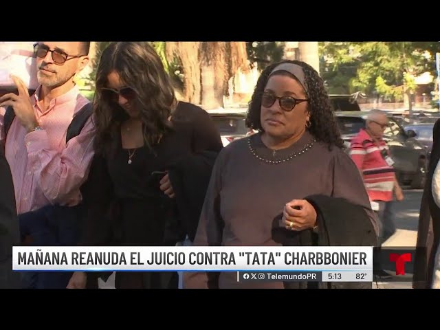 Luego de 20 días: este lunes reanuda el juicio contra Tata Charbonier