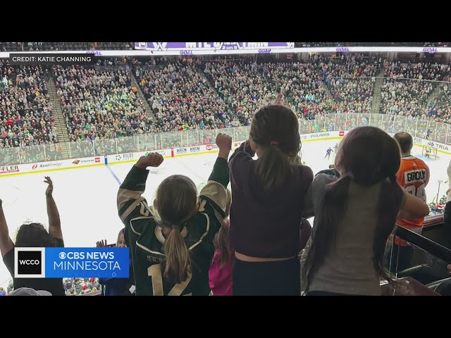 Young girls have big dreams after seeing PWHL home opener