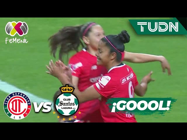 ¡SIGUE LA GOLEADA! Con doblete de Román | Toluca 6-0 Santos | Liga Mx Femenil - CL2024 J1 | TUDN