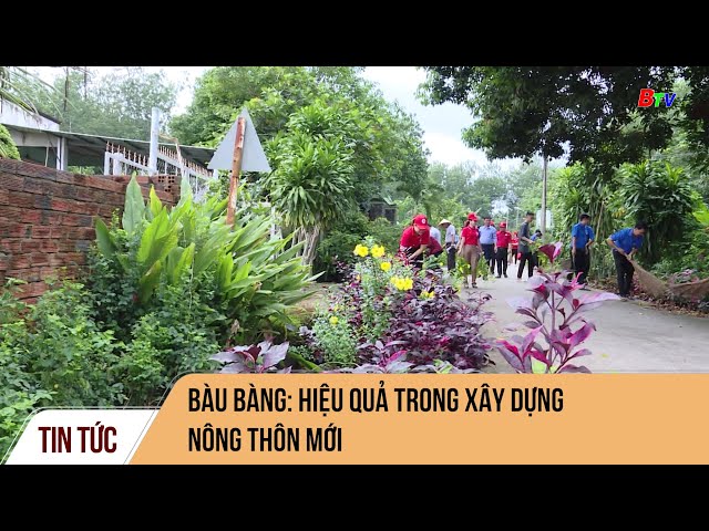 Bàu Bàng: Hiệu quả trong xây dựng nông thôn mới