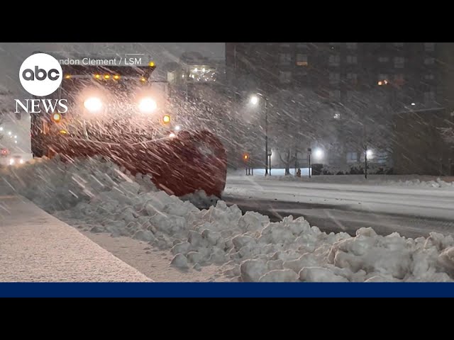 Millions in Northeast hit by snowstorm