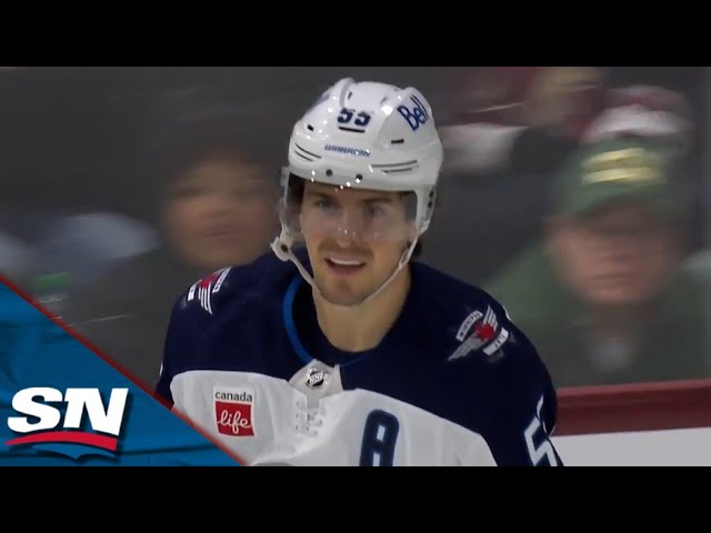 Jets' Mark Scheifele Buries Breakaway Goal Off Spinning Pass From Nikolaj Ehlers