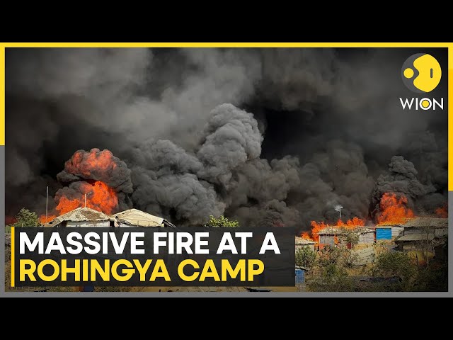 Bangladesh: Over 7,000 refugees homeless after camp fire, no casualities reported | WION