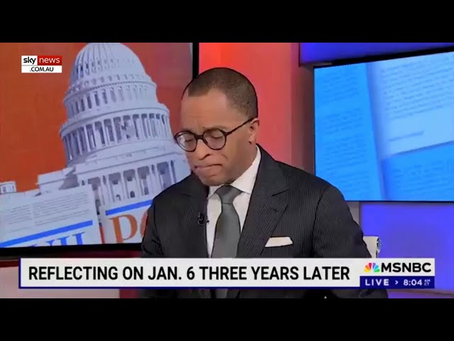 Internet mocks MSNBC host's 'fake tears' during Jan 6 anniversary interview