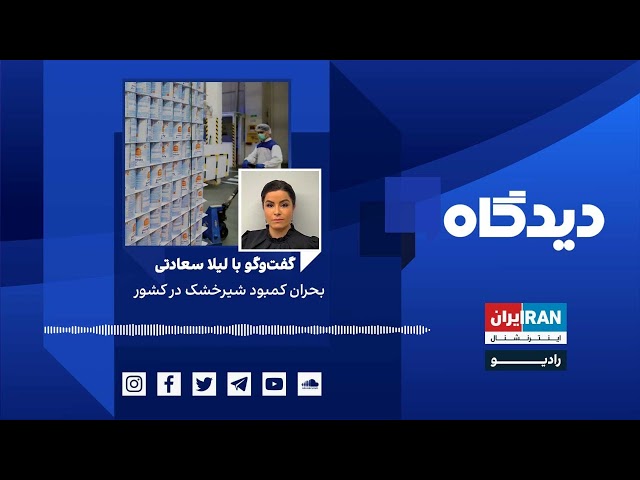 پادکست رادیویی دیدگاه: بحران کمبود شیرخشک در کشور گفت‌وگو با لیلا سعادتی