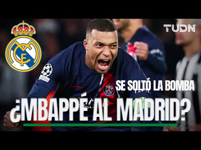 ¿¡Se viste de blanco!? ⚪ Reportan acuerdo entre Mbappé y Real Madrid | TUDN