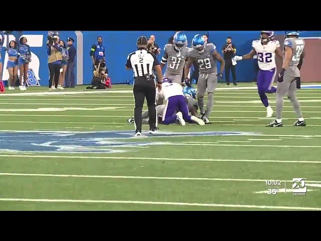 Lions beat Vikings Week 18