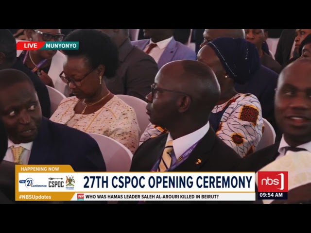 President Museveni Officiating CSPOC Ceremony | NBS Happening now