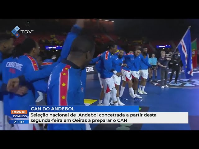 Seleção nacional de  Andebol concentrada a partir desta segunda-feira em Oeiras a preparar o CAN