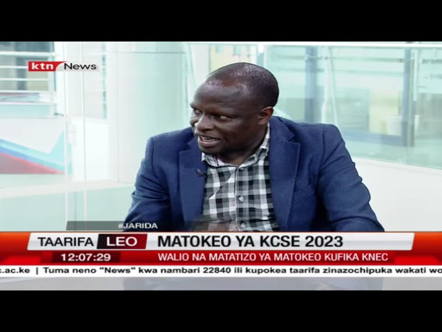 ⁣Jarida: Matokeo ya KCSE 2023