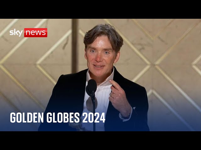 Golden Globes 2024: Oppenheimer and Succession triumph