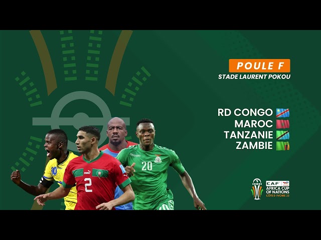 Équipes : RD Congo - Maroc  - Tanzanie - Zambie.