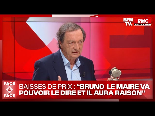 Michel-Édouard Leclerc annonce des baisses de prix et parle d'une "belle victoire"