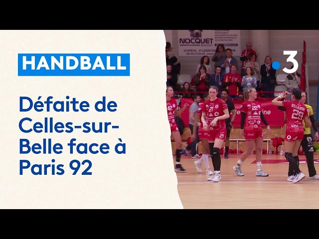 ⁣Handball : défaite de Celles-sur-Belle face à Paris 92