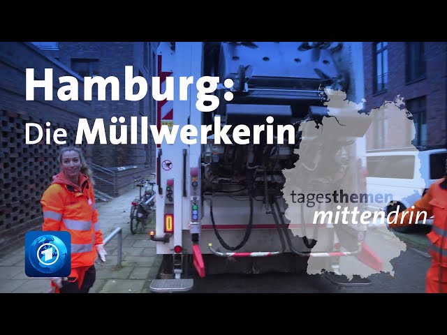 Hamburg: Unterwegs mit der Stadtreinigung | tagesthemen mittendrin