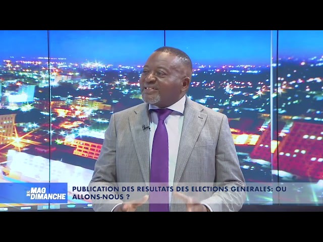 Publication des résultats des élections générales: Ou allons-nous? Avec Abraham Luakabuanga