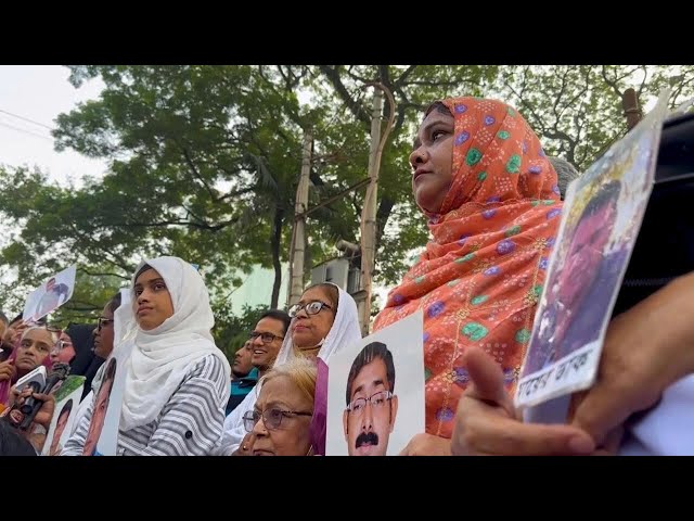 Bangladesh : les familles des victimes de disparitions forcées réclament justice • FRANCE 24