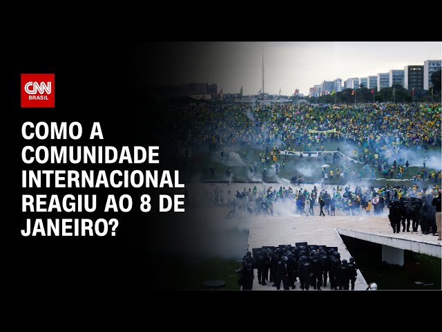 Como a comunidade internacional reagiu ao 8 de janeiro? | CNN NOVO DIA