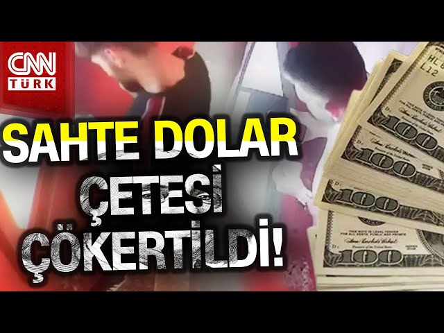 İstanbul'da Sahte Dolar Çetesine Operasyon! İşte Böyle Çökertildi... #Haber