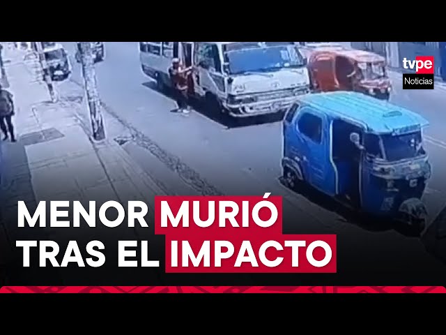 Chosica: mototaxista atropelló a una menor de edad e intentó darse a la fuga