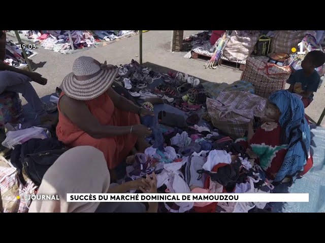 Succès du marché dominical de Mamoudzou