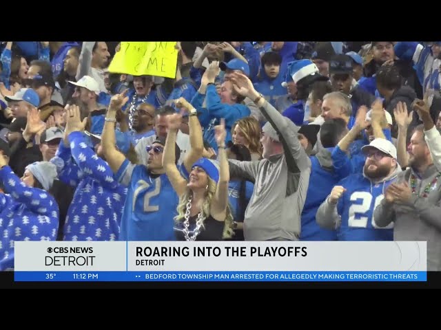 Lions fans excited to enter playoff season; ticket prices see slight slump