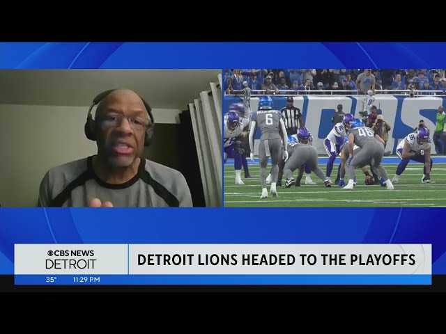 Detroit Lions headed to playoffs