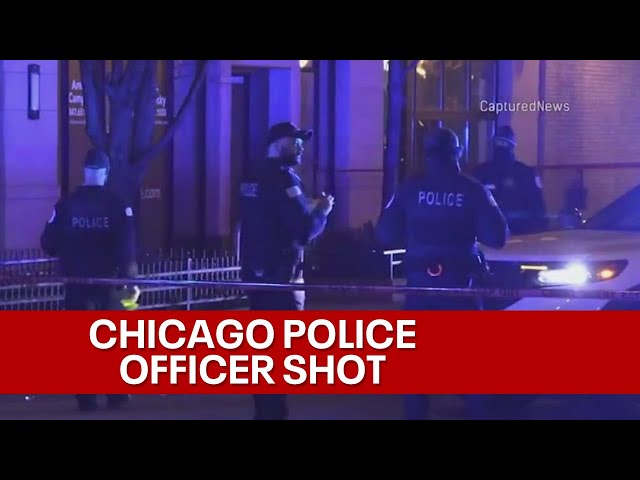 Chicago police officer shot in Gold Coast