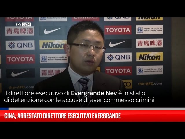 Evergrande, direttore divisione auto elettriche arrestato