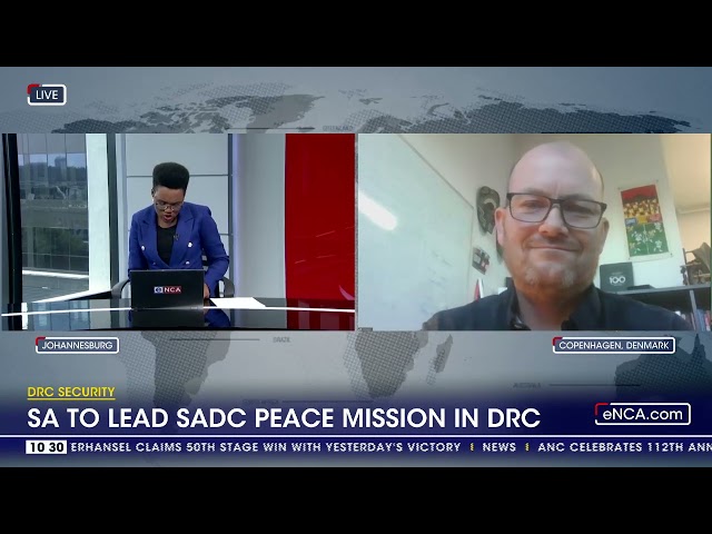 SA to lead SADC peace mission in DRC