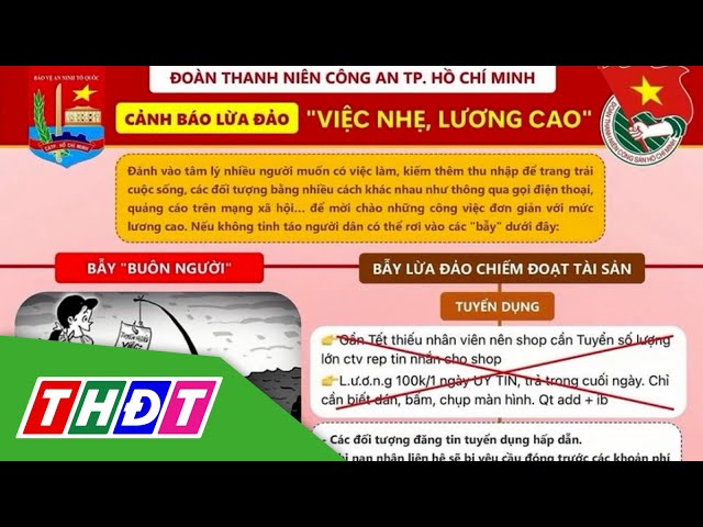 Công an TP.HCM cảnh báo sinh viên tìm việc bị lừa bán sang Campuchia | THDT