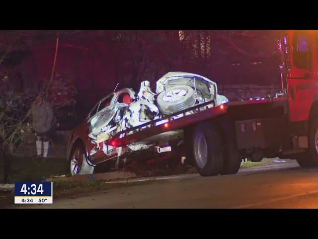 Dallas County police chase ends in crash