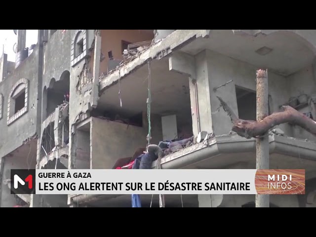 ⁣Guerre à Gaza : les ONG alertent sur le désastre sanitaire