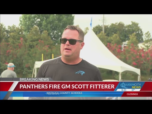 Panthers fire GM Fitterer after 3 seasons