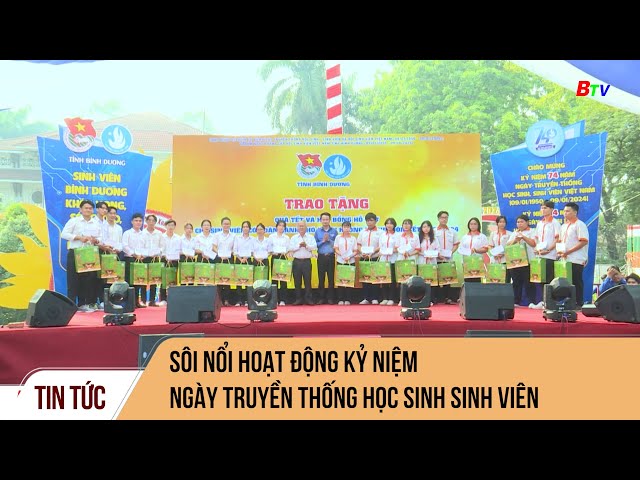 Sôi nổi hoạt động kỷ niệm Ngày truyền thống học sinh sinh viên