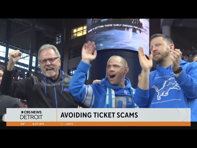 Avoiding scams when purchasing Detroit Lions playoff tickets