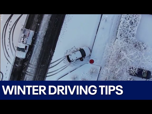 Winter driving tips from AAA