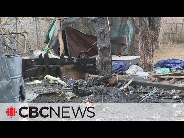 Man dead after fire at homeless encampment in New Brunswick