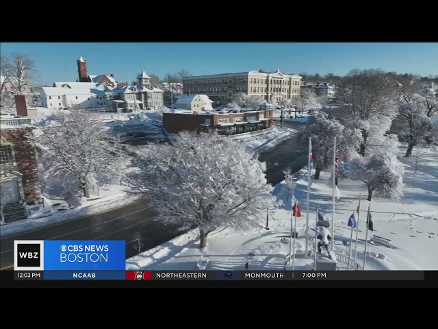 Haverhill receives 18 inches of snow in first winter storm of the season