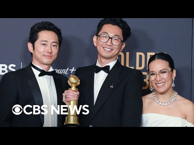 Watch: "Beef" stars on 2024 Golden Globes wins