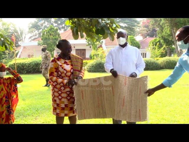 PRESIDENT MUSEVENI BIDS FAREWELL TO OUTGOING UNDP REPRESENTATIVE, MS. ELSIE G. ATTAFUAH,