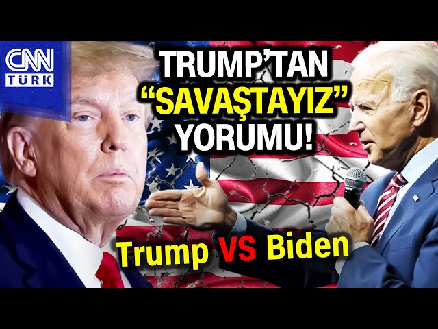 ABD'de Savaş Çanları! Trump ve Joe Biden Arasında Gerginlik #Haber