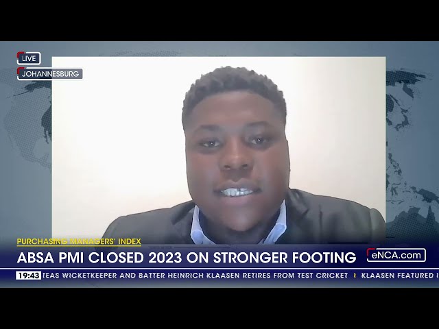 Absa PMI closed 2023 on stronger footing