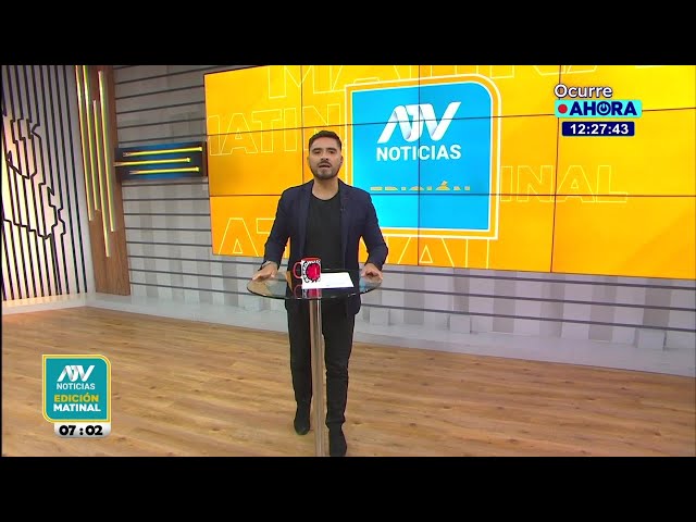 ATV Noticias Matinal: Programa del 8 de enero del 2024