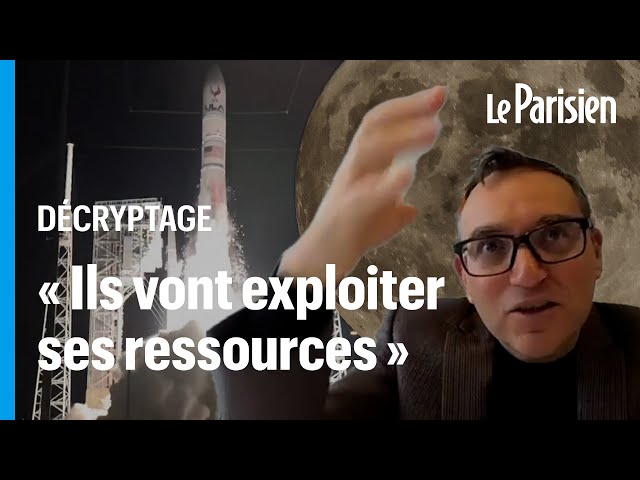 C'est le début « d'une course à la privatisation de la Lune »