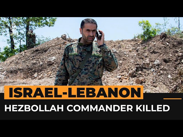 Hezbollah field commander killed | #AJshorts