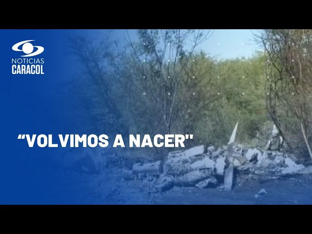 Sobreviviente de accidente de avioneta en Valledupar entregó detalles del angustioso momento