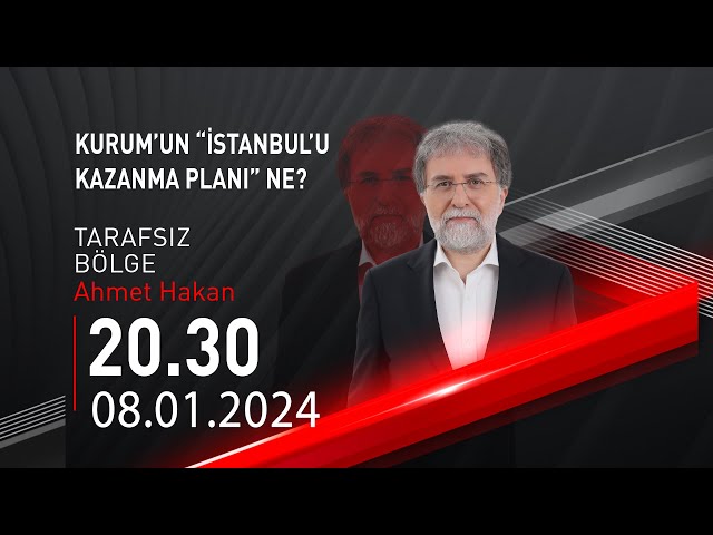  #CANLI | Ahmet Hakan ile Tarafsız Bölge | 8 Ocak 2024 | HABER #CNNTÜRK