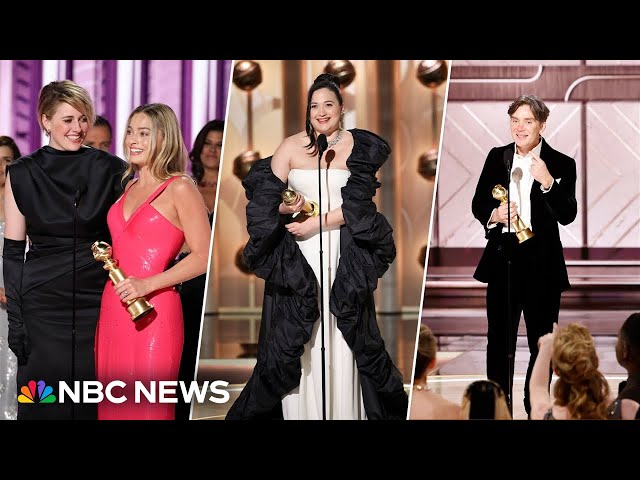 Highlights from the 2024 Golden Globe Awards